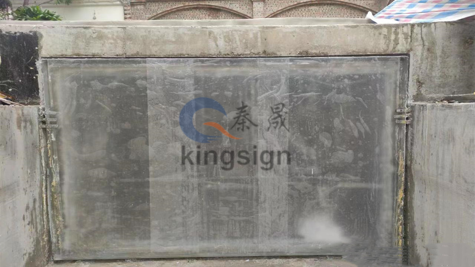 Customized size acrylic sheet for pool window 