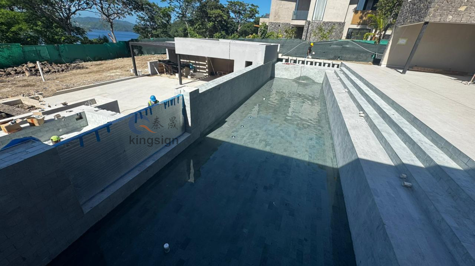 Kingsign 80mm Thickness Acrylic Sheet for Pool Window