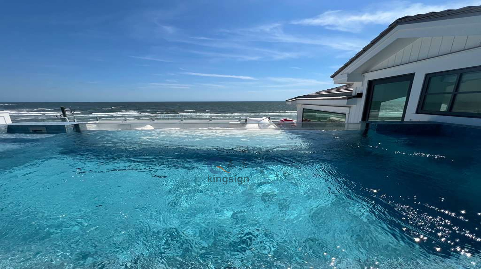 Kingsign Acrylic Block Panel for Swimming Pool Window